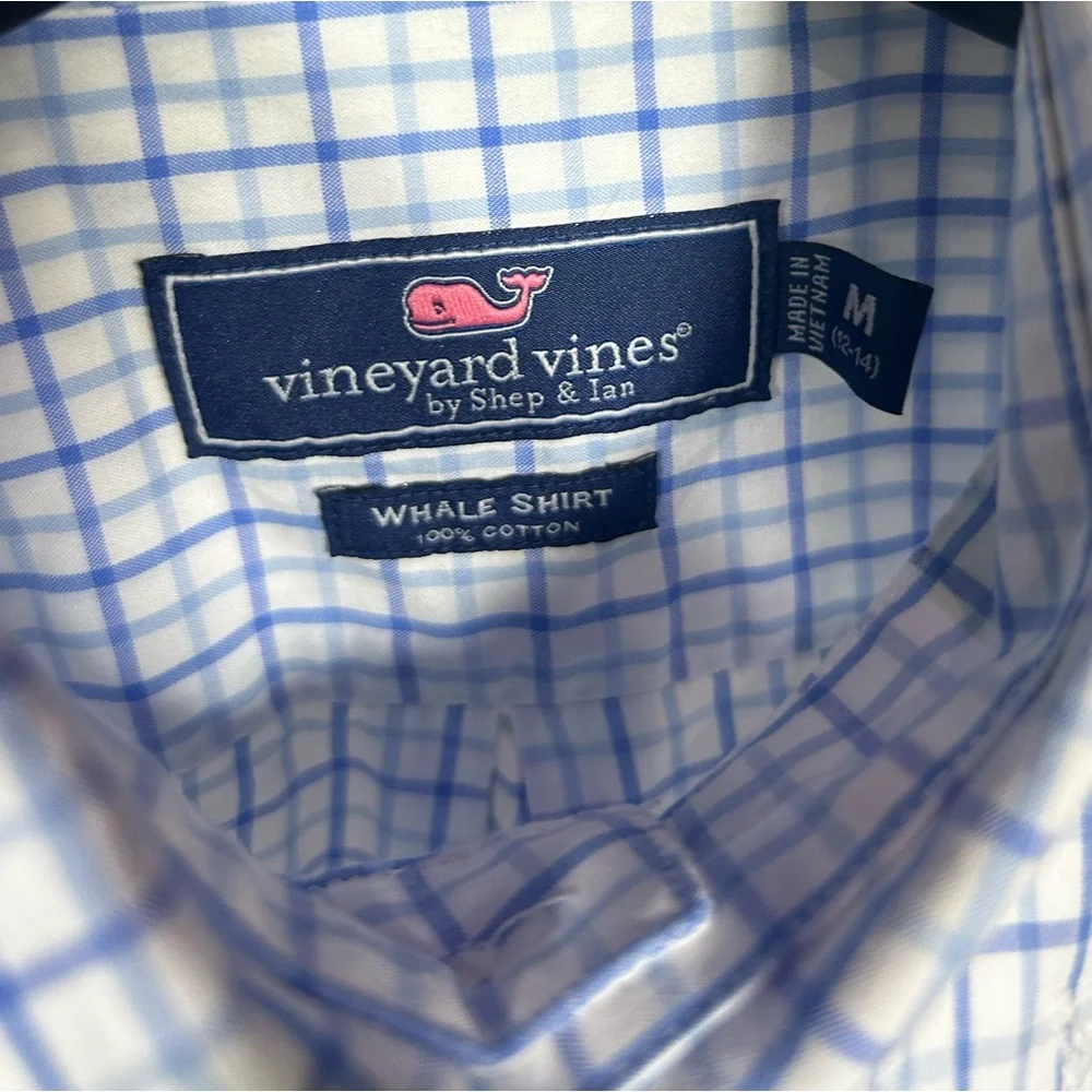 Vineyard Vines boys Whale Button-Down Shirt
